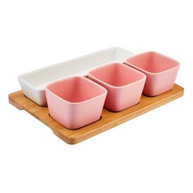 Karaca Malia 4'lü Pembe Çerezlik
