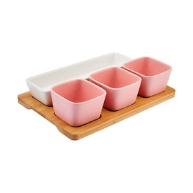Karaca Malia 4'lü Pembe Çerezlik