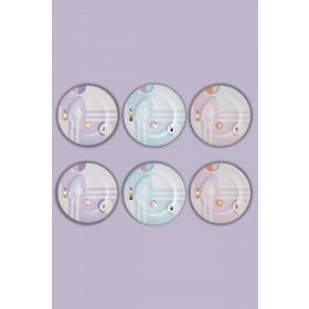 Karaca Mandarin 6 Kişilik 19 cm Pasta Takımı