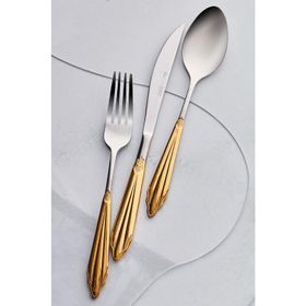 Karaca Mantilla 84 Parça Gold Çatal Kaşık Bıçak Takımı