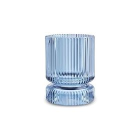 Karaca Marine Mavi 9x9x12 cm Cam Mumluk
