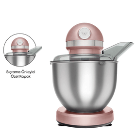 Karaca Mastermaid Chef 1500 W 5 lt Rose Gold Stand Mikser