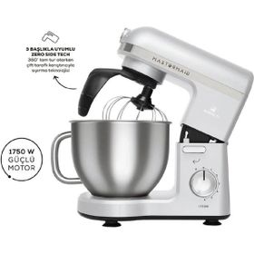 Karaca Mastermaid Chef Pro 1750 W Çift Kollu Pearl White Stand Mikser