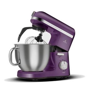 Karaca Mastermaid Chef Pro Çift Kollu 1750 W 5 lt Grape Purple Hamur Yoğurma Makinesi