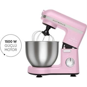 Karaca Mastermaid Chef Stand 1500 W 5 lt Pembe Stand Mikser