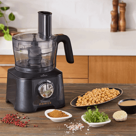 Karaca Mastermaid Power Multifunctional 10 in 1 Siyah 2000 W Mutfak Robotu