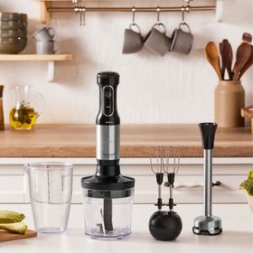 Karaca Mastermaid Prosteel 1500W Siyah-Inox Blender Seti