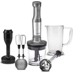 Karaca Mastermaid Prosteel Uzun Blender Ayaklı 6 Bıçaklı Galaxy Grey Inox 2000 W Blender Seti