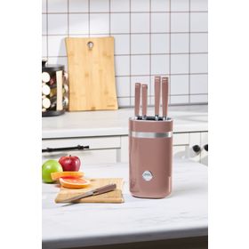 Karaca Mastermaıd Rosegold 6 Parça Standlı Bıçak Seti