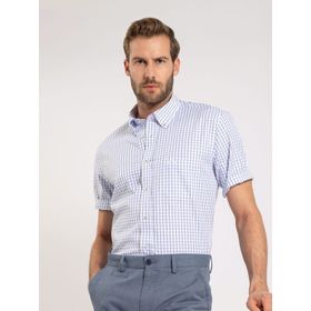 Karaca Mavi Erkek Regular Fit Gömlek