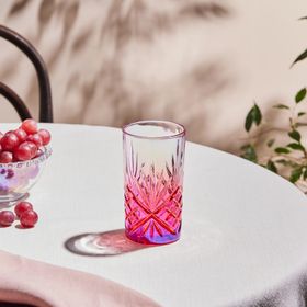 Karaca Melodico 375 ml Kırmızı Meşrubat Bardağı