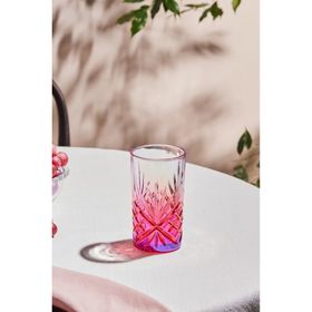 Karaca Melodico 375 ml Kırmızı Meşrubat Bardağı