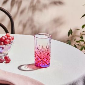Karaca Melodico 375 ml Kırmızı Meşrubat Bardağı