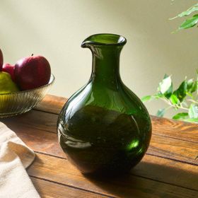 Karaca Merlot 1000 ml Yeşil Şişe Sürahi