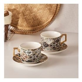 Karaca Milas 2 Kişilik 230 ml New Bone Çay Fincan Takımı