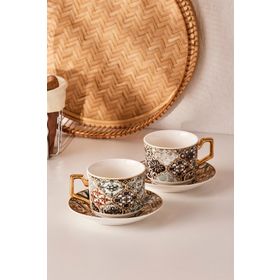 Karaca Milas 2 Kişilik 230 ml New Bone Çay Fincan Takımı