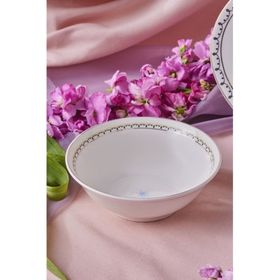 Karaca Minton 14 cm Mavi Çiçek Kase