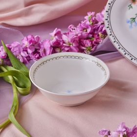 Karaca Minton 14 cm Mavi Çiçek Kase