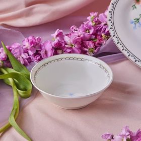 Karaca Minton 14 cm Mavi Çiçek Kase