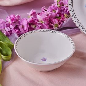 Karaca Minton 14 cm Pembe Çiçek Kase
