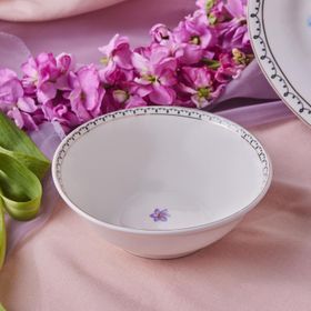 Karaca Minton 14 cm Pembe Çiçek Kase
