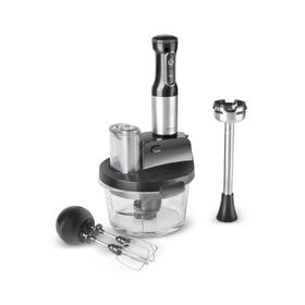 Karaca MM Prosteel 2000 Watt Cam Siyah Inox Mutfak Robotu
