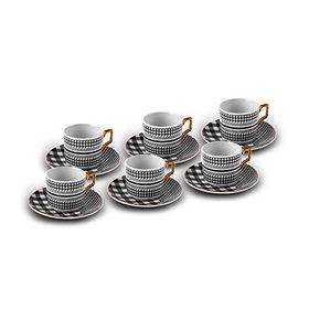 Karaca Mona 6 Kişilik 100 ml Kahve Fincan Takımı