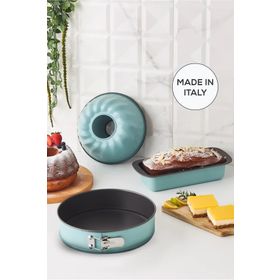 Karaca Multichef Mito Green 3 Parça Kek Kalıbı Seti