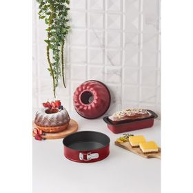 Karaca Multichef Mito Red 3 Parça Kek Kalıbı Seti