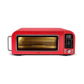 Karaca Multicrust Artisan Retro Metallic Red Pizza Makinesi ve Airfryer
