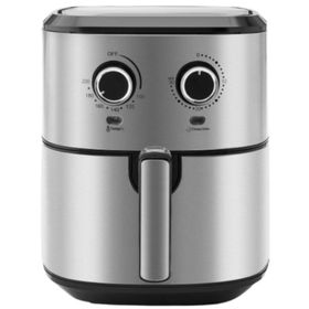 Karaca Multifry Double Pan 5.5 lt XL Inox Airfryer