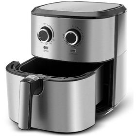 Karaca Multifry Double Pan 5.5 lt XL Inox Airfryer