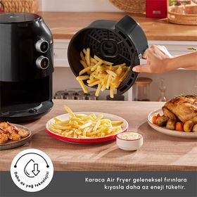 Karaca Multifry Single Pan 3.5 lt Black Fritöz