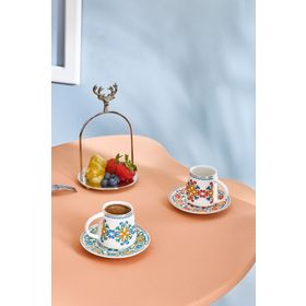 Karaca Murcia 90 ml 6 Kişilik Kahve Fincanı