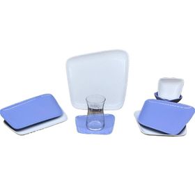 Karaca Naomi Blue 26 Parça 6 Kişilik Kahvaltı Takımı