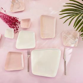 Karaca Naomi Pink 26 Parça 6 Kişilik Kahvaltı Takımı