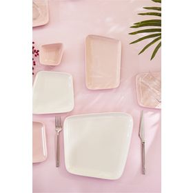Karaca Naomi Pink 26 Parça 6 Kişilik Kahvaltı Takımı