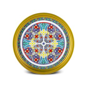 Karaca Napoli 35 cm Metal Yuvarlak Tepsi