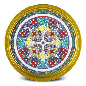 Karaca Napoli 35 cm Metal Yuvarlak Tepsi