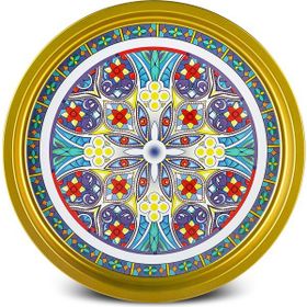 Karaca Napoli 35 cm Metal Yuvarlak Tepsi