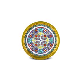 Karaca Napoli 35 cm Metal Yuvarlak Tepsi