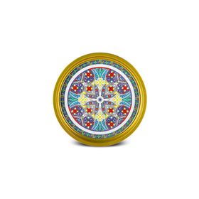Karaca Napoli 35 cm Metal Yuvarlak Tepsi