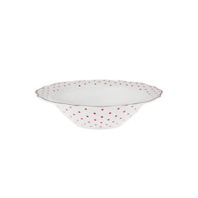 Karaca New Romantic Puantiyeli 17 cm Kırmızı Kase