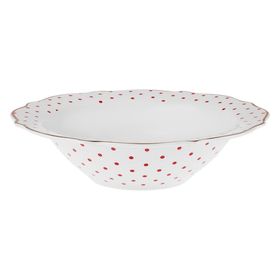 Karaca New Romantic Puantiyeli 17 cm Kırmızı Kase