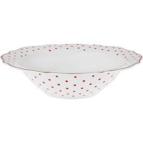 Karaca New Romantic Puantiyeli 17 cm Kırmızı Kase