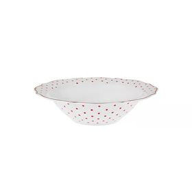 Karaca New Romantic Puantiyeli 17 cm Kırmızı Kase