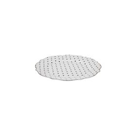Karaca New Romantic Puantiyeli 21 cm Siyah Pasta Tabağı