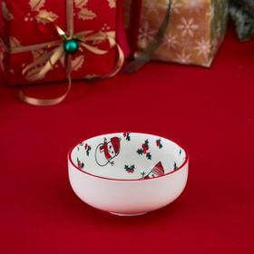 Karaca New Year Yılbaşı 10 cm Snowman Round Çerezlik