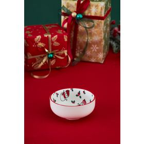 Karaca New Year Yılbaşı 10 cm Snowman Round Çerezlik