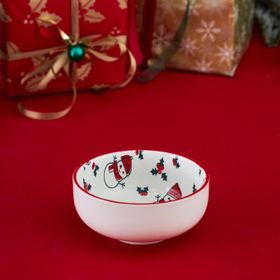Karaca New Year Yılbaşı 10 cm Snowman Round Çerezlik
